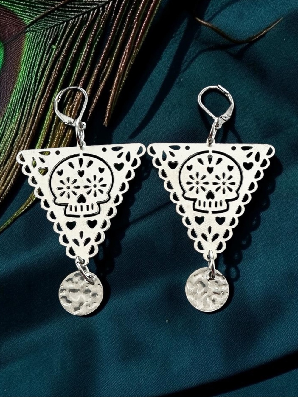 🆕 Sugar Skull Dangle Earrings